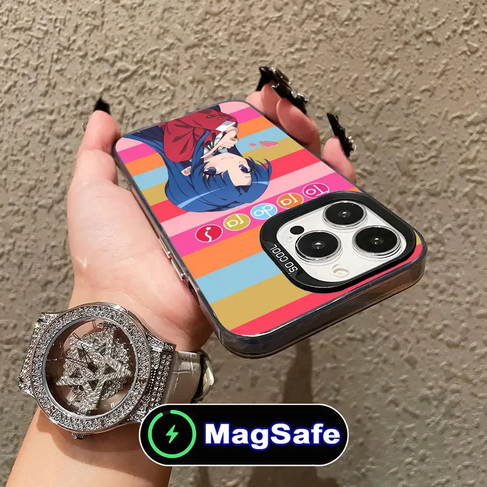 

Чехол для телефона Toradora Kawashima для iPhone 17 16 15 14 13 12 11 Air Pro Max Plus MagSafe, полупрозрачный, цветной, красивый