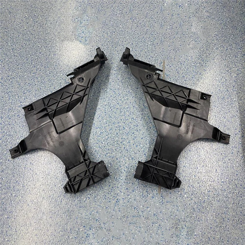 

T48C_2PCS Front L+R Headlight Mount Support Plate Bracket for Audi A4 S4