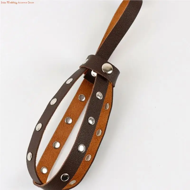 Accessoires G92d Pu en Potion Bottle Harness Medieval Pirate Potion Bottle Beltder pour Halloween Cosplay