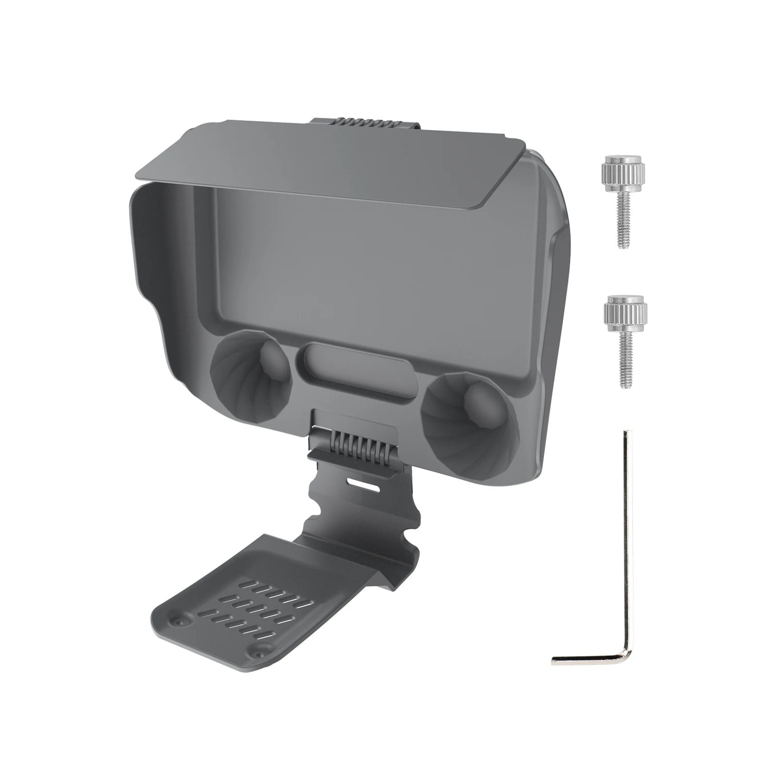 2 in 1 telecomando parasole protezione schermo protezione guscio copertura per DJI Mavic 4 Pro/Flip/Mini 4 Pro/Air 3S RC 2 accessori