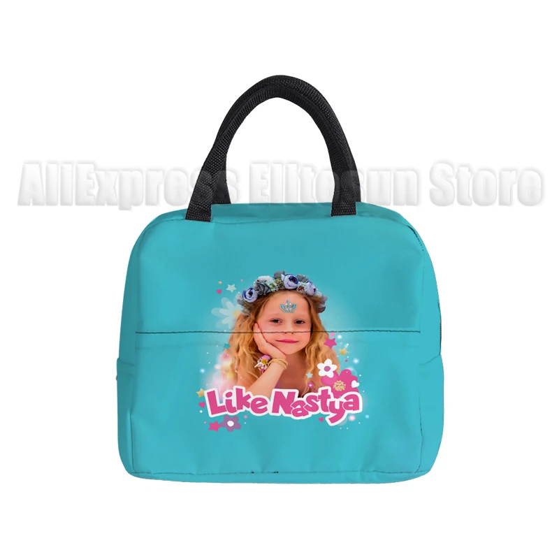 Nasya-fiambrera con aislamiento térmico para niños, bolso de mano portátil, enfriador, paquete de hielo, comida, Picnic