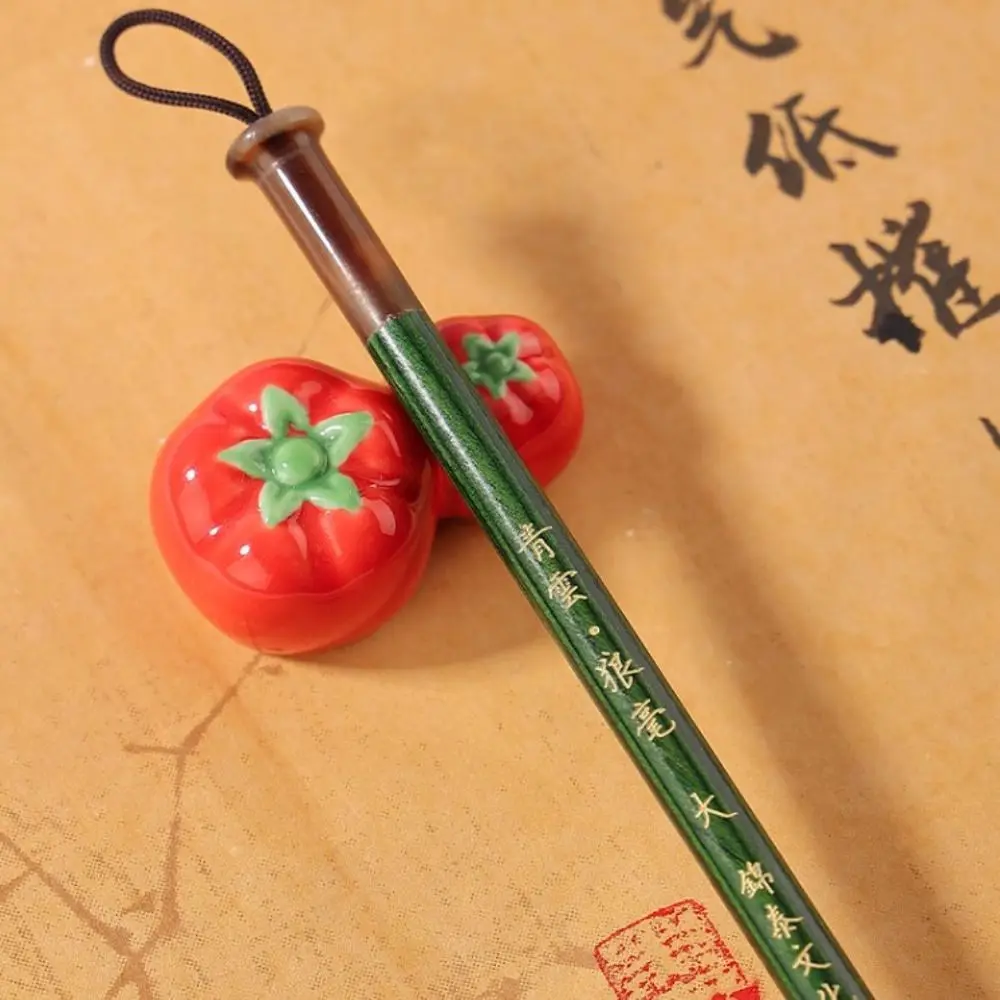 Traditional Chinese Calligraphy Brush Oil Watercolor Oil Painting Scriptures Writing Brush Wood Wolf Hair Art Paint Brush Class