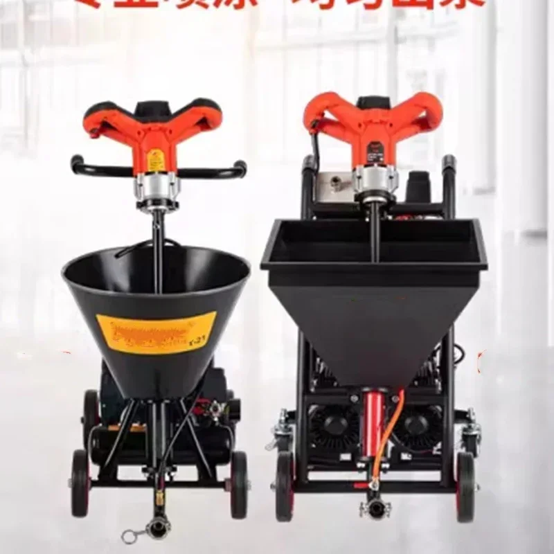 Putty primer diatomaceous earth cement grouting spraying machine, High-pressure cement grouting spraying machine