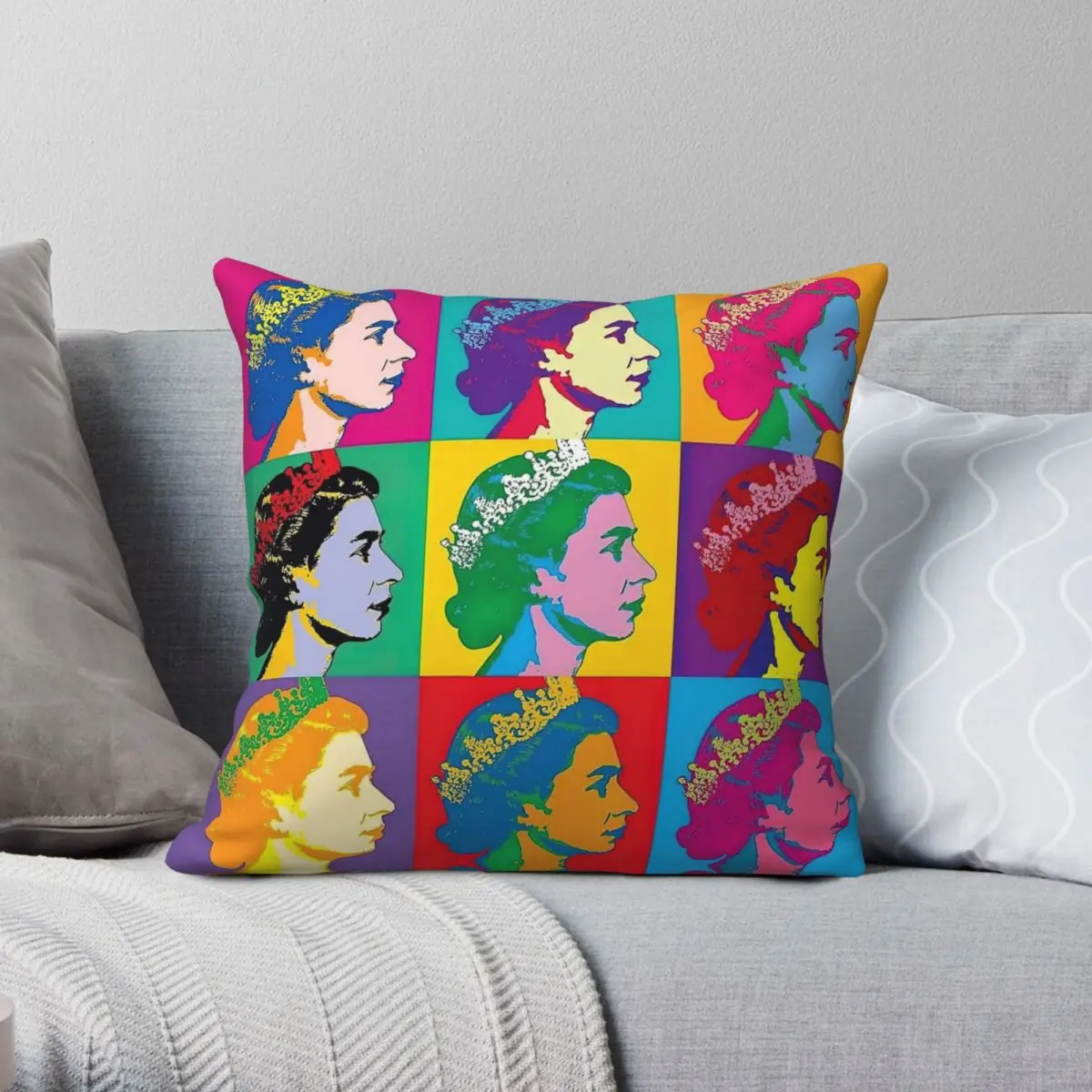 غطاء وسادة مربع من الكتان والقطن ، الفن الأصلي ، نمط الكتان والمخمل ، غطاء مزخرف للأريكة