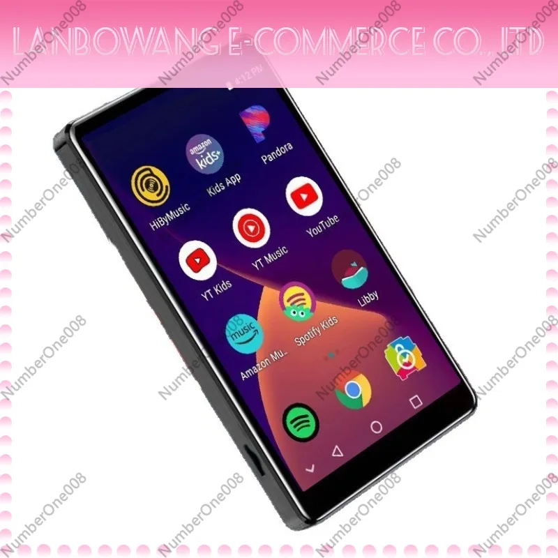 Smart Wireless Bluetooth MP4 Player Portable MP5 Walkman with Built-in Speaker MP3 Music Player for Students Travel Sports