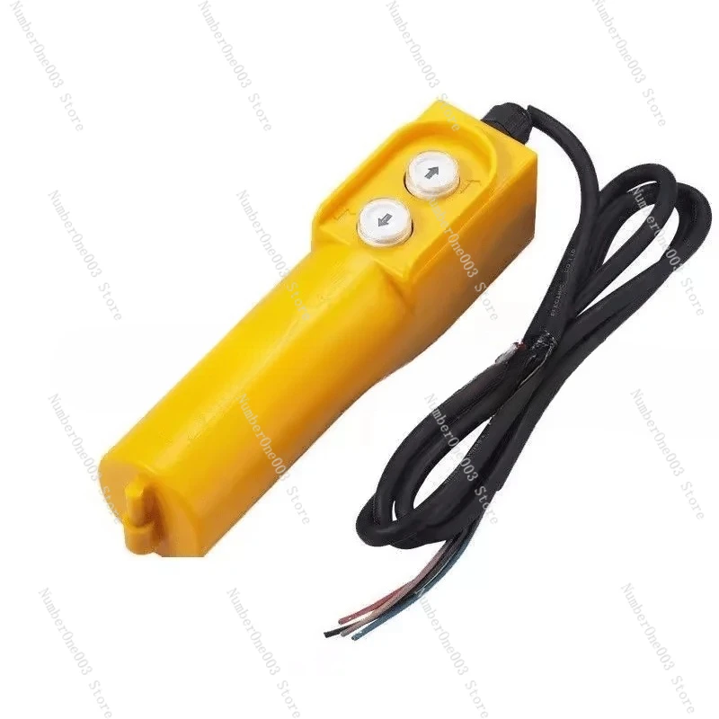 Hoist Hoist Crane Switch Single-phase 220v Switch Miniature Button Switch Upper And Lower Handle Controller