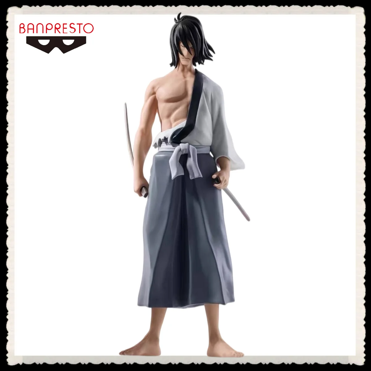 In Stock 100% Original Banpresto Lupin The 3rd Goemon Ishikawa 26cm Standing Anime Figure Samurai Sword Collectible Model