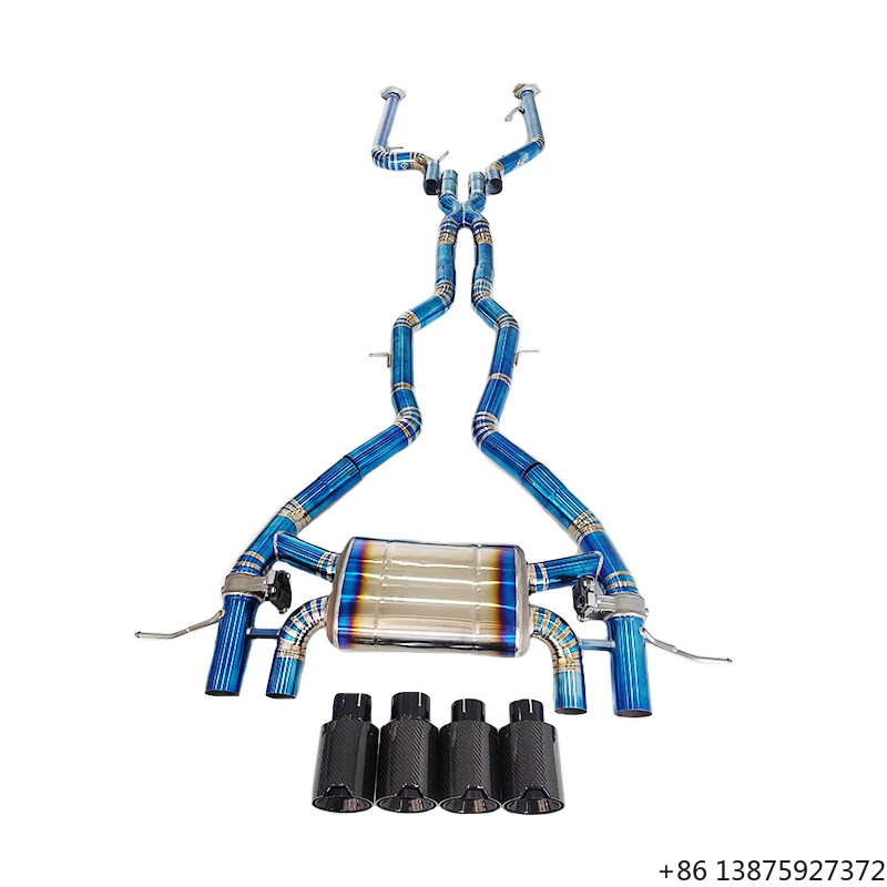 

Выхлопная система OEM Valvetronic Titanium для G87 M2 S58 3.0t с равнодлинной центральной секцией и глушителем Catback