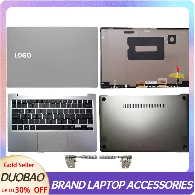 

NEW For Samsung NT730XBE NP730XBE Laptop LCD Back Cover/Palmrest/Bottom Case/Hinges Laptop Top Screen Back Cover Shell Silver