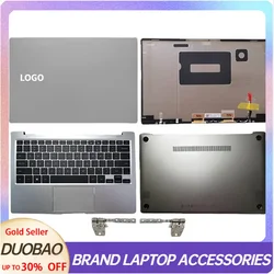 NEW For Samsung NT730XBE NP730XBE Laptop LCD Back Cover/Palmrest/Bottom Case/Hinges Laptop Top Screen Back Cover Shell Silver