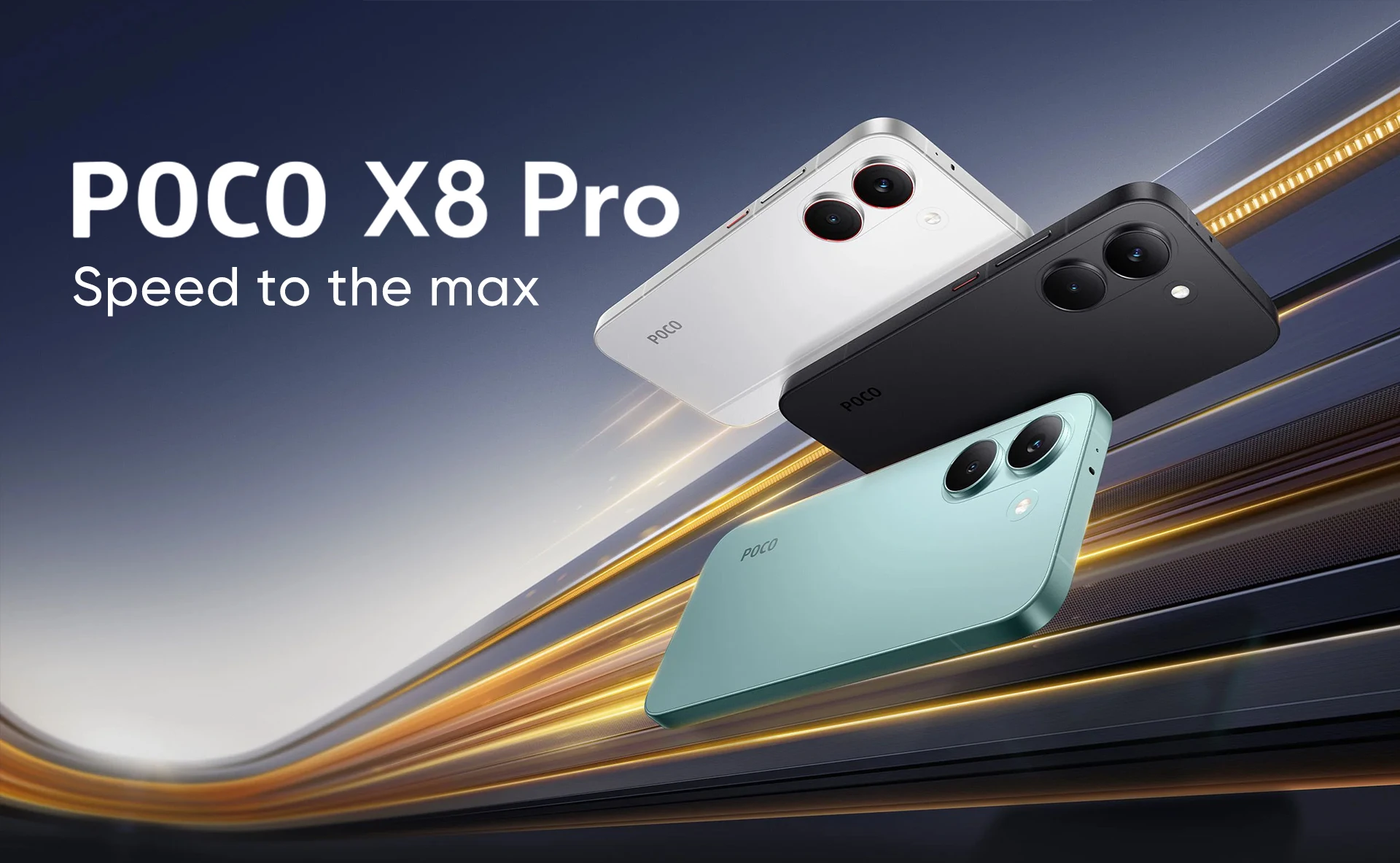 Newest Arrivals POCO X8 Pro Global Version 5G Smartphone Dimensity 8500-Ultra 6.59" AMOLED Display 50MP 6500mAh 100W HyperCharge