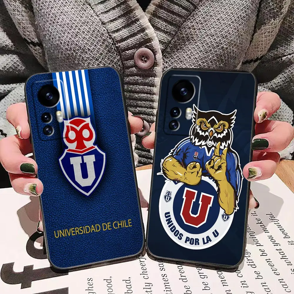 Case For Xiaomi 5 5S 6 6X 5X 10 9 POCO M5 M4 4G X4 F4 X3 M3 F3 GT NFC 5G PRO A3 MAX 3 2 Case University Of C-Chile Football