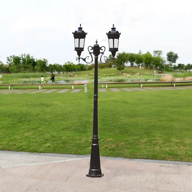 Led Courtyard Outdoor European Style High Pole Community Outdoor Waterproof Landscape Street Light