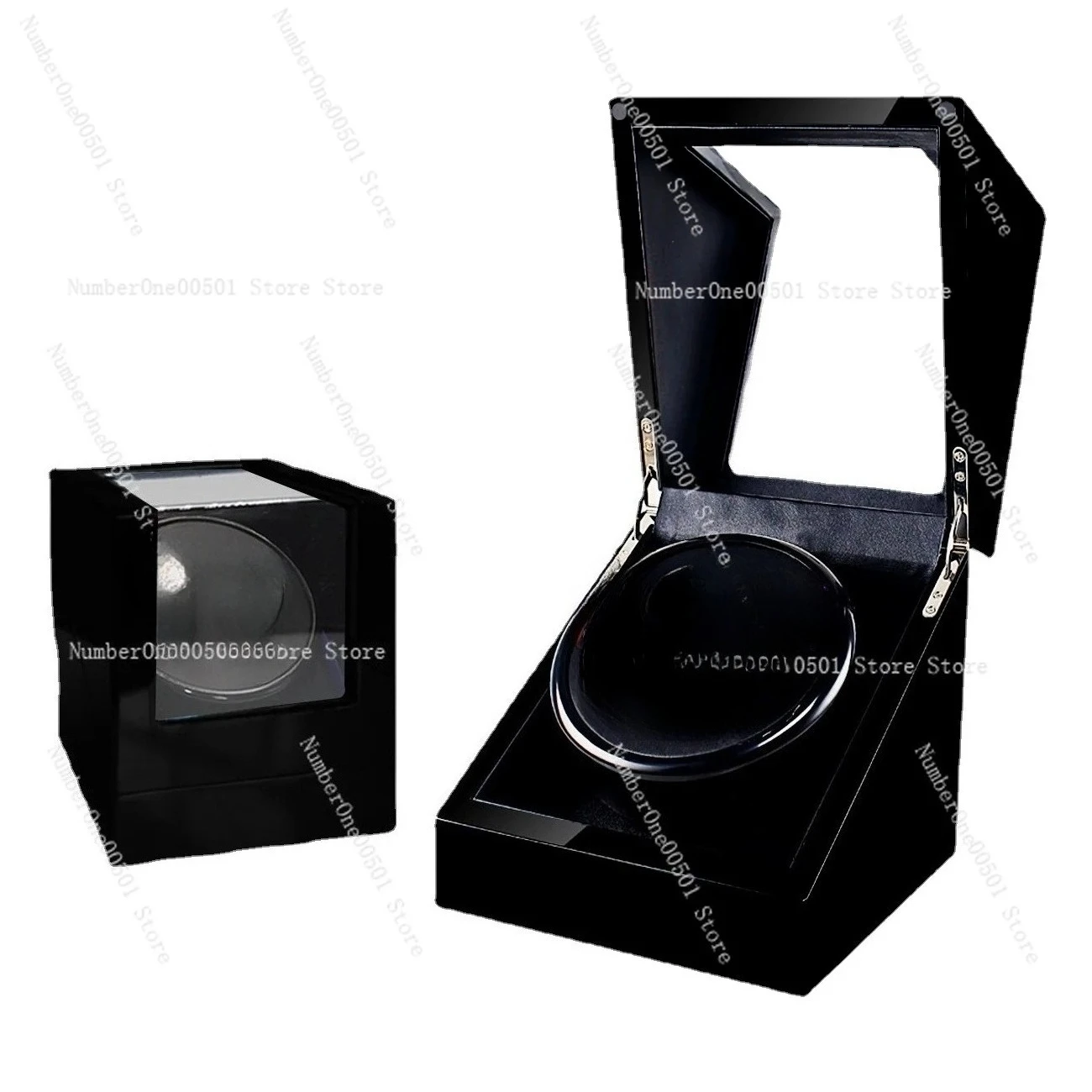Watch shaker box mechanical rotating placer storage
