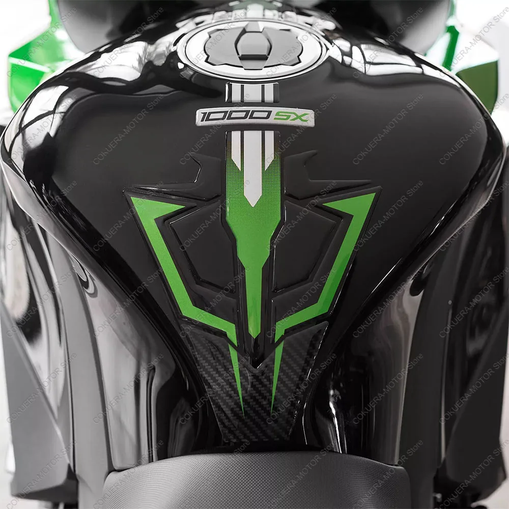 For Kawasaki Ninja 1000SX Ninja 1000 SX 2024 Motorcycle 3d Epoxy Resin Sticker Kit Protection Sticker