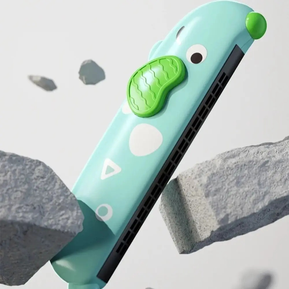 Juega Musical niños 16 agujeros armónica aprendizaje música educación temprana doble fila armónica principiante perro cachorro instrumento juguete