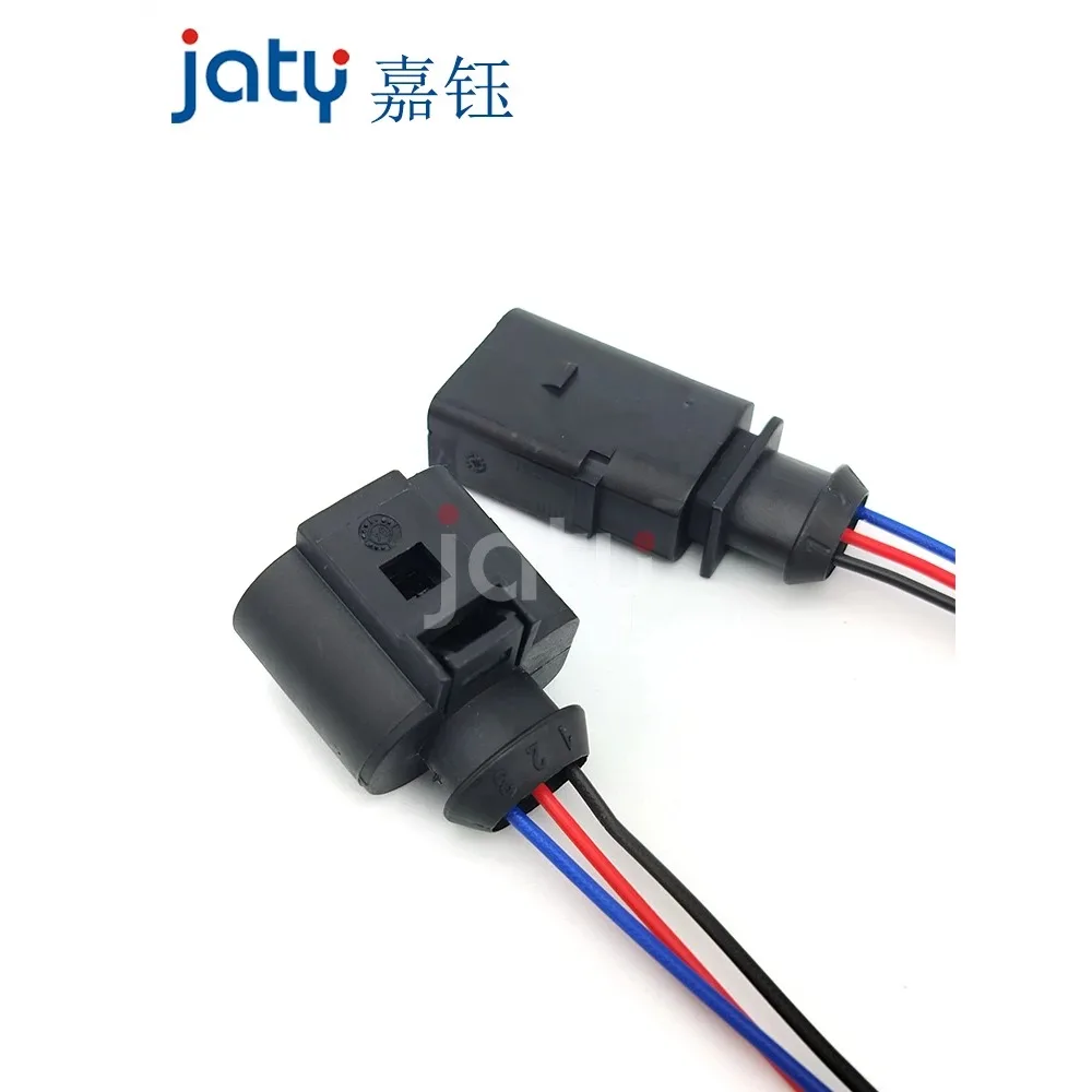 1Pcs 3-pin Auto Air-Condition Pressure Switch Temp Sensor Connector 1J0 973 703 Reversing Radar Wires 1J0 973 803