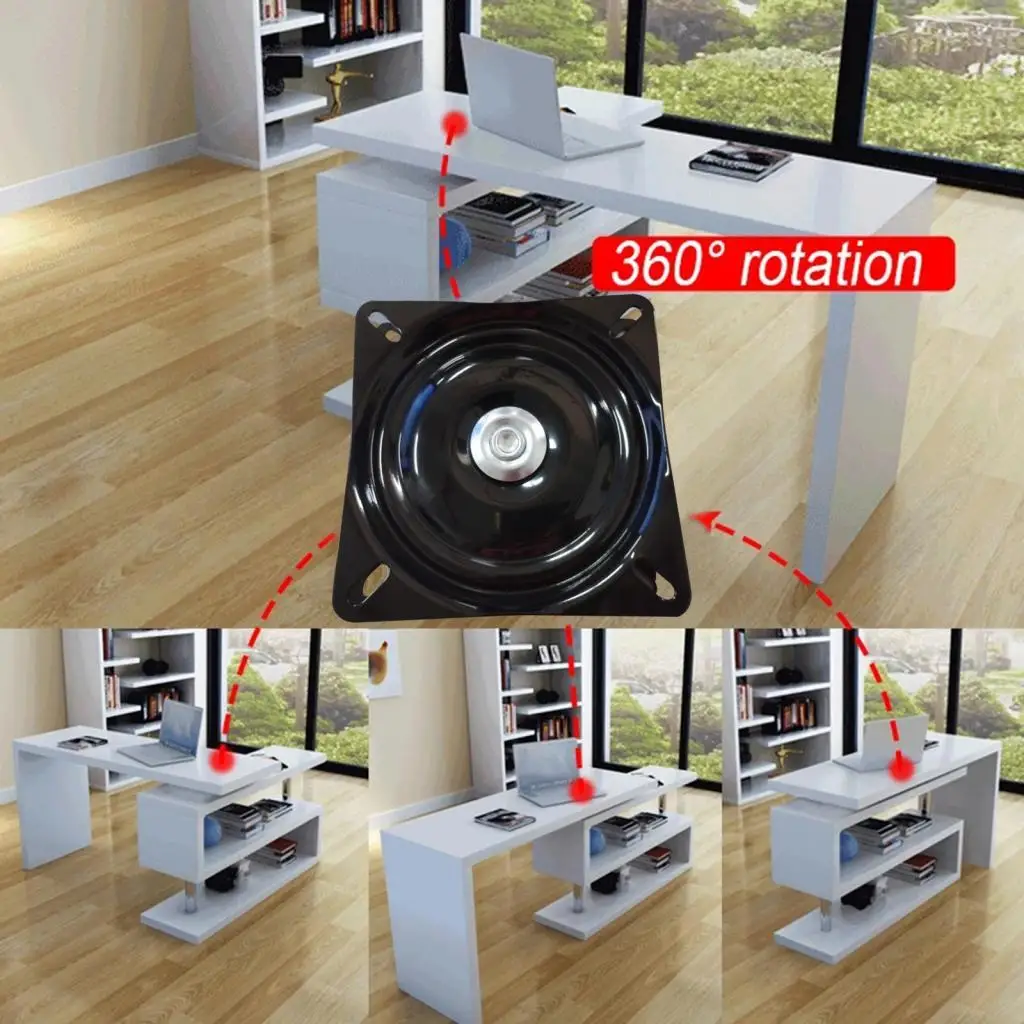 

Seat Swivel Bases 360 Degrees Rotating Bar Stool Swivel Plates for Dining Sofa Barstools