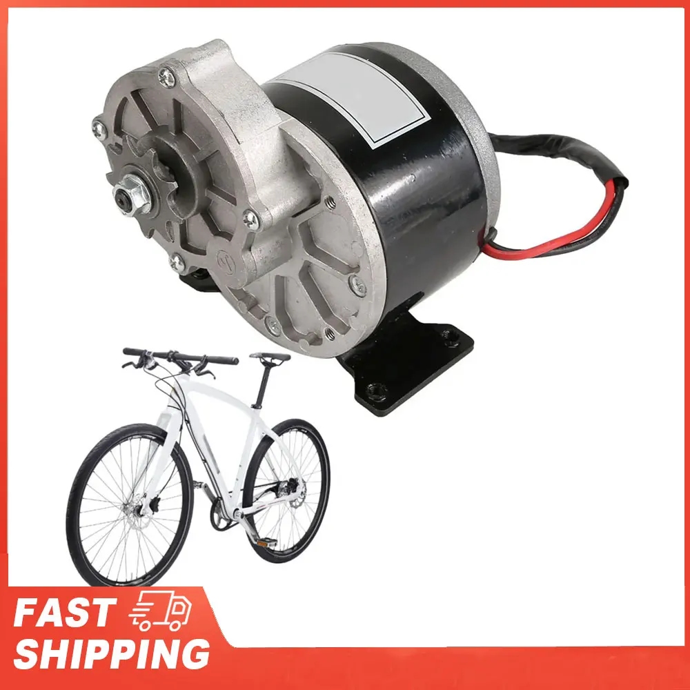 

12V 250W Gear Reduction Electric Motor with 9 Tooth Sprocket Brushed DC Motors Reductor for E‑bike Scooter