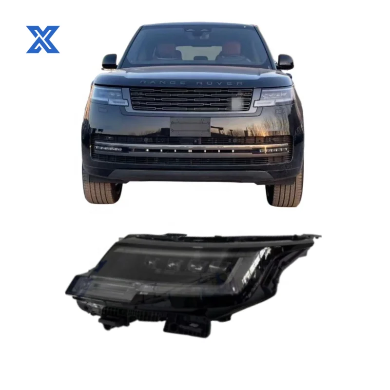 

LED 4-Lens Headlights for 2023-2025 Range Rover Vogue OEM Original Adaptive High Beam & 500m Long-Range Lighting