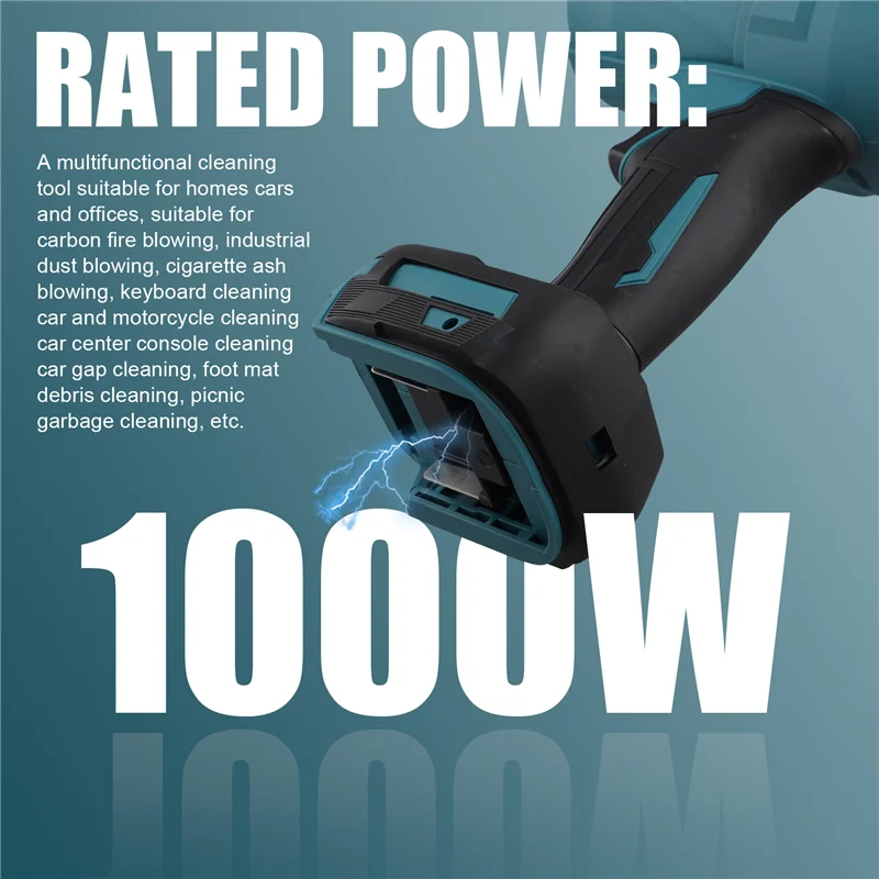 ABYO يده القناة Turbofan عالية الطاقة مروحة نفاثة آلة غسل سيارات منفاخ الغبار أدوات تنظيف لوحة المفاتيح للبطارية
