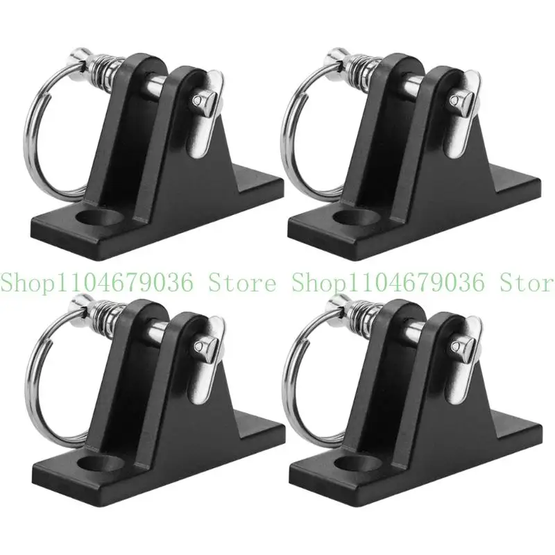 652F Bimini Top Deck Hinge Stainless Steel Hardware 90° Deck Hinge For Marine Shade