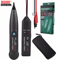 BSIDE FWT21 Network Tracker Tester RJ45 Lan Cable Tracer Line Finder Tone Generator Continuity Checking Telephone Tracking