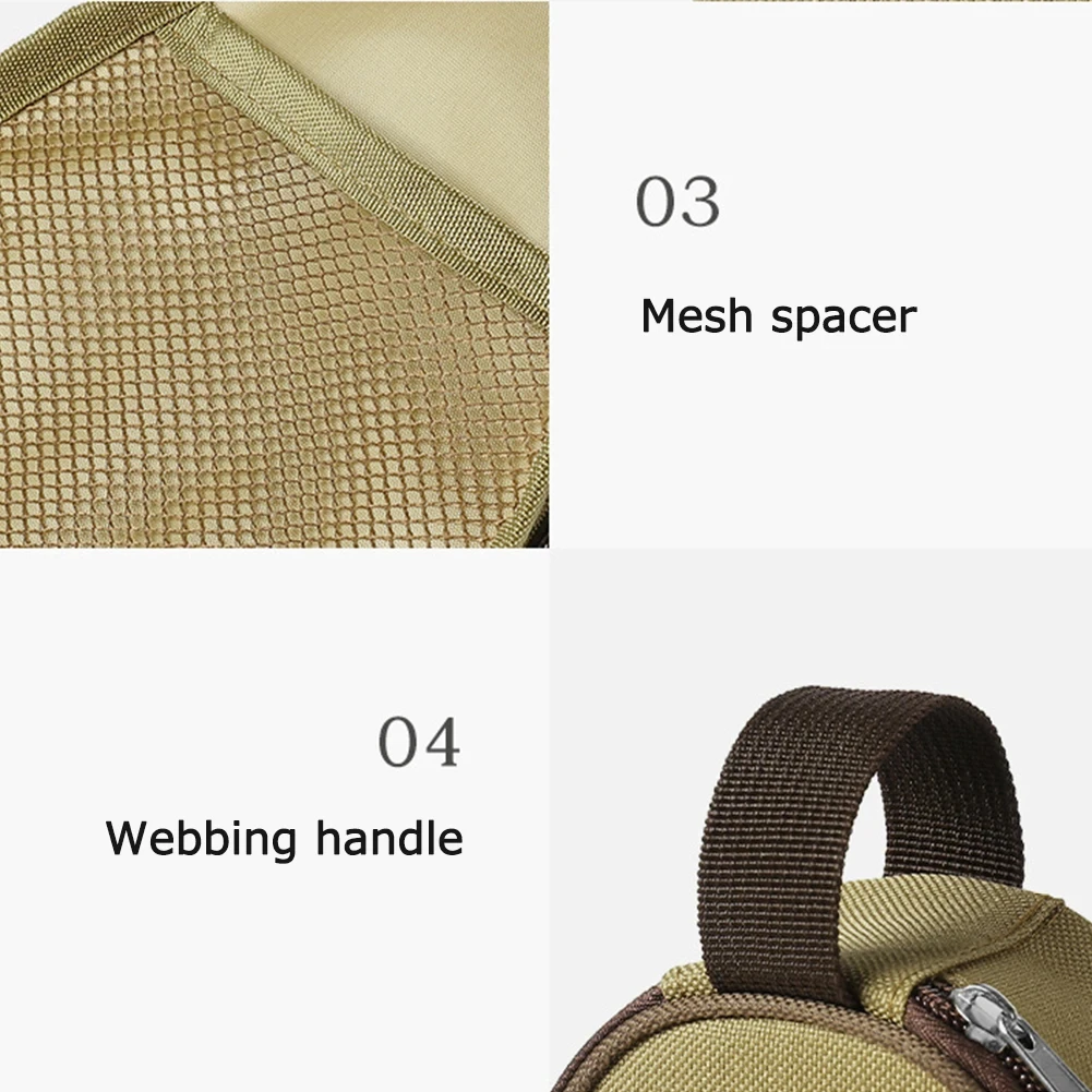 Sierra Bowl Aufbewahrungstasche, Oxford, wasserdicht, für Geschirr, Tassen, Tragetasche, Organizer, Outdoor, Camping, Reisen, Grill, Picknick – Detail 21