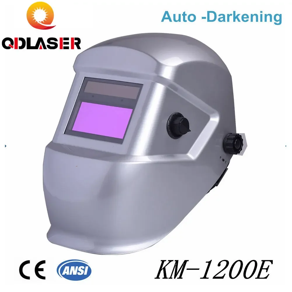 

QDLASER Auto Darkening Welding Helmet Solar Li Battery Supply Outside Control