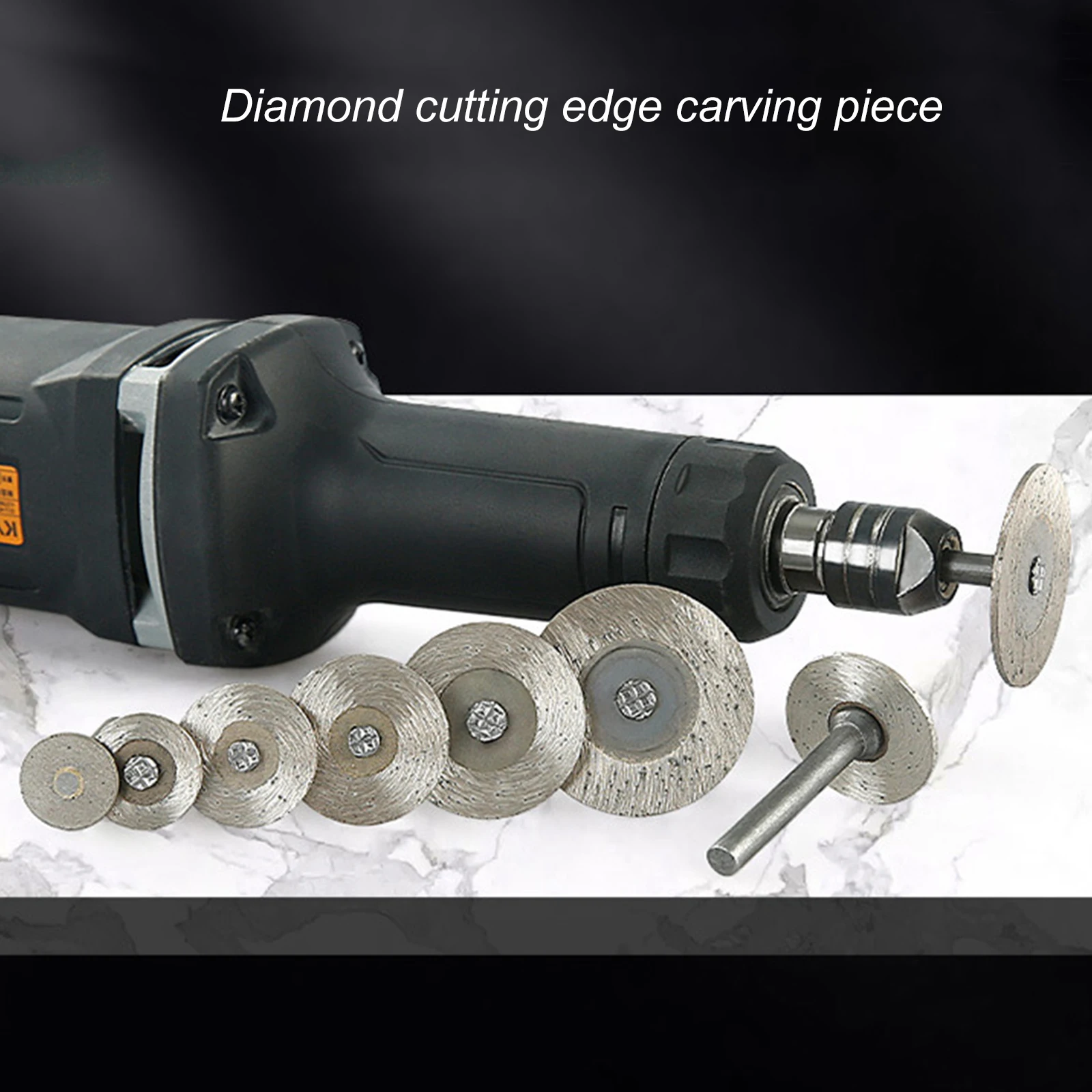 40mm Diamond Sintered Segment Saw Blade Stone cutting disc Granite Sandstone Concrete Lettering Carving Grinding tool