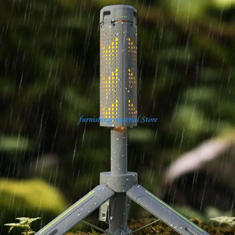 

Y5GD Height Adjustable Camping Lamp 8000mAh Waterproof Portable Light for Outdoor