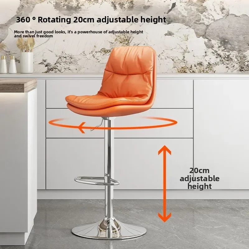 Factory Multi-functional Bar Chair Lift Bar Stool Chair Checkout Page Bar Bar Chair Backrest High Stool Front Desk High Stool