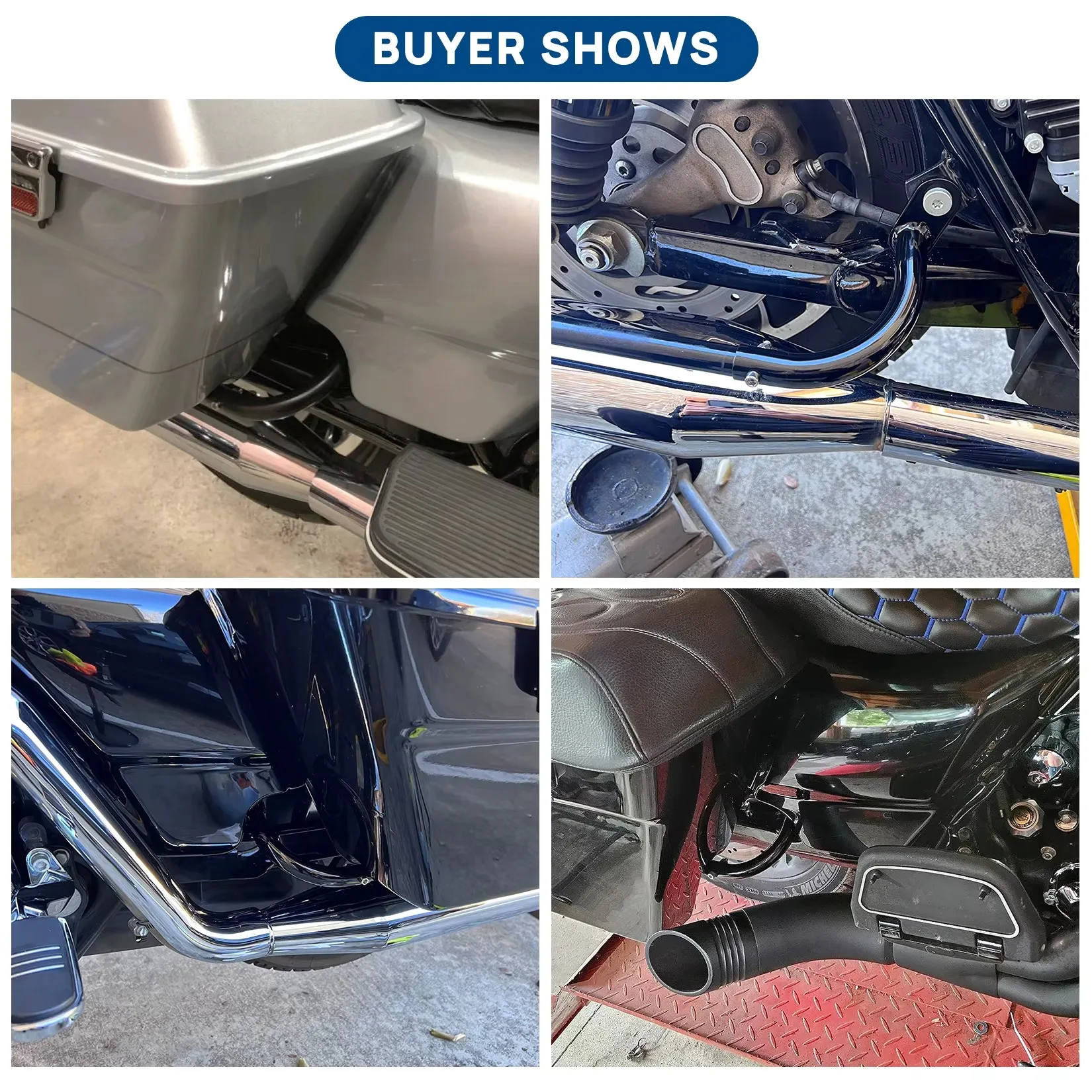 Motorcycle Accessory Saddlebag Saddle Bag Guard Eliminator Support Bracket for Harley Touring Electra Glide FLHT 1997-2008