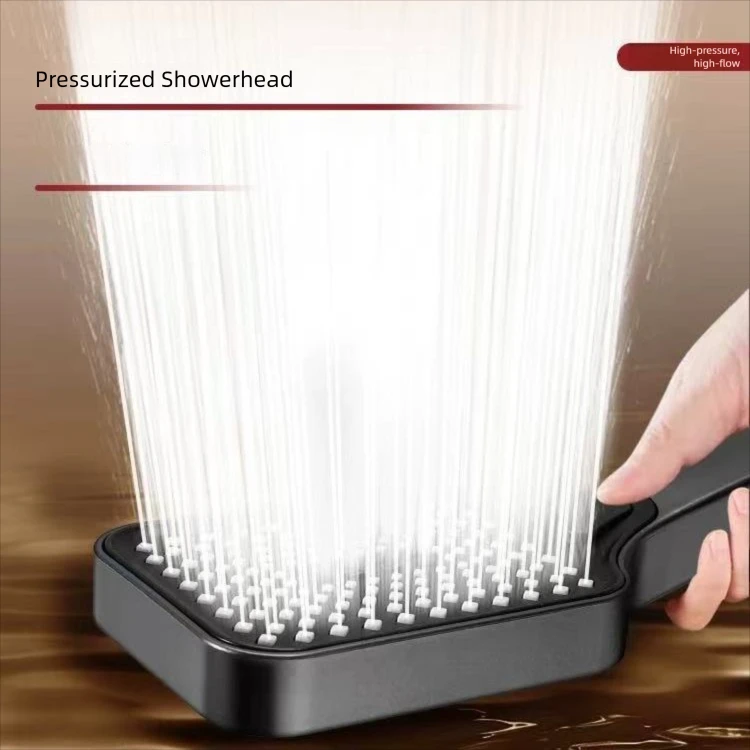 High Pressure Shower Head with Rainfall Spray and Adjustable Settings for Bathroom Home Use Enhanced Water Flow Comfortable
