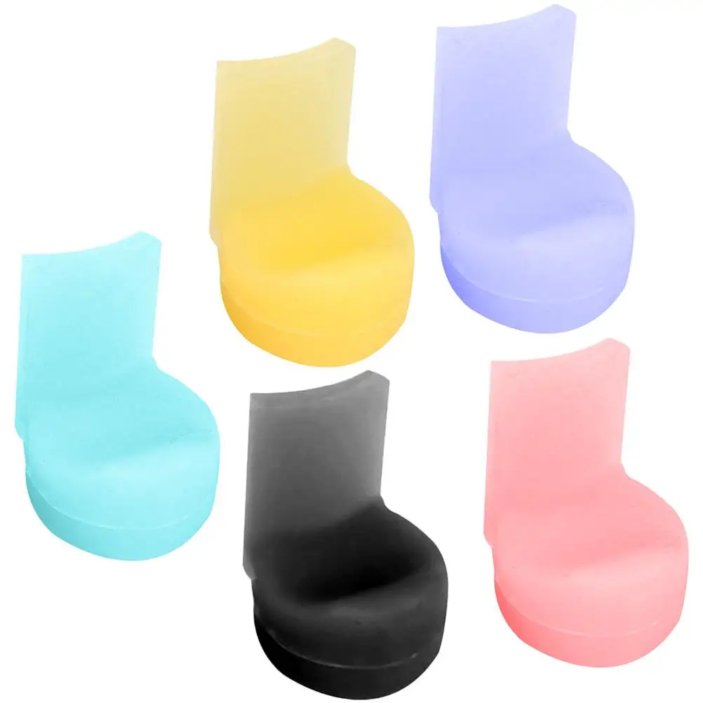 

5 Pcs Clarinet Thumb Pad Thumb Finger Pad Rest Cushion Soft Finger Cover Oboe Instrument Accessories Long Term Use