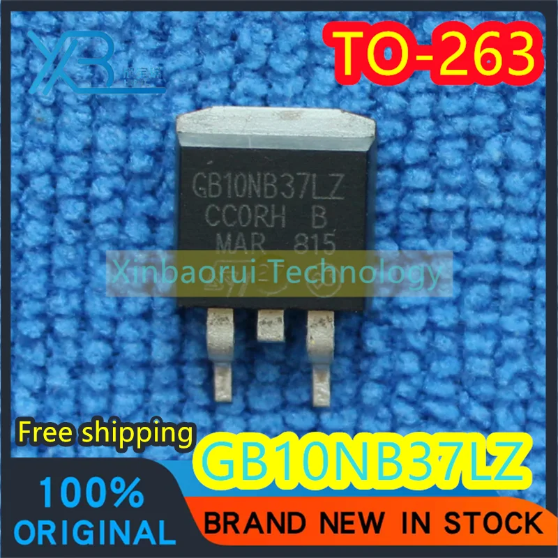 

(10/30pieces) STGB10NB37LZ SMD GB10NB37LZ TO-263 ignition driver chip MOS 100% brand new authentic electronics Free shipping