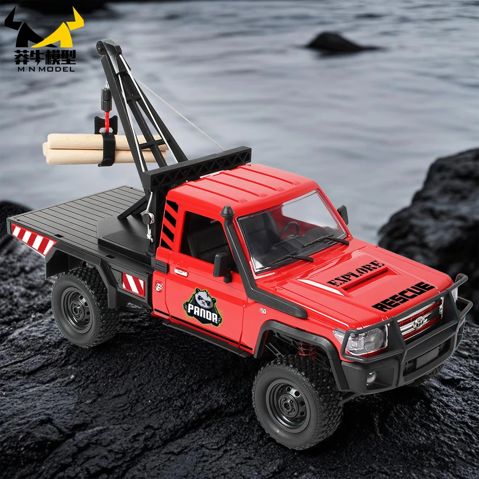 MN نموذج 1/12 4x4 RC الباندا الخوض سيارة الإنقاذ الغوص جميع التضاريس مركبة تسلق شاحنة الهندسة روك الزاحف لعبة للكبار