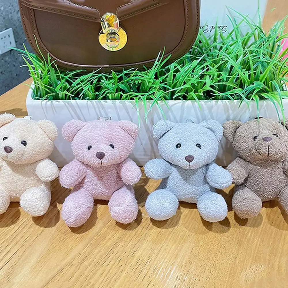

Chain Backpack Pendant Key Ring Hanging Decoration Keyring Sitting Bear Bear Bear Keychain