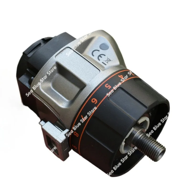 Hand drill, reduction head assembly, metal planetary gearbox, ten-speed torque adjustment, hand drill, reduction head assembly