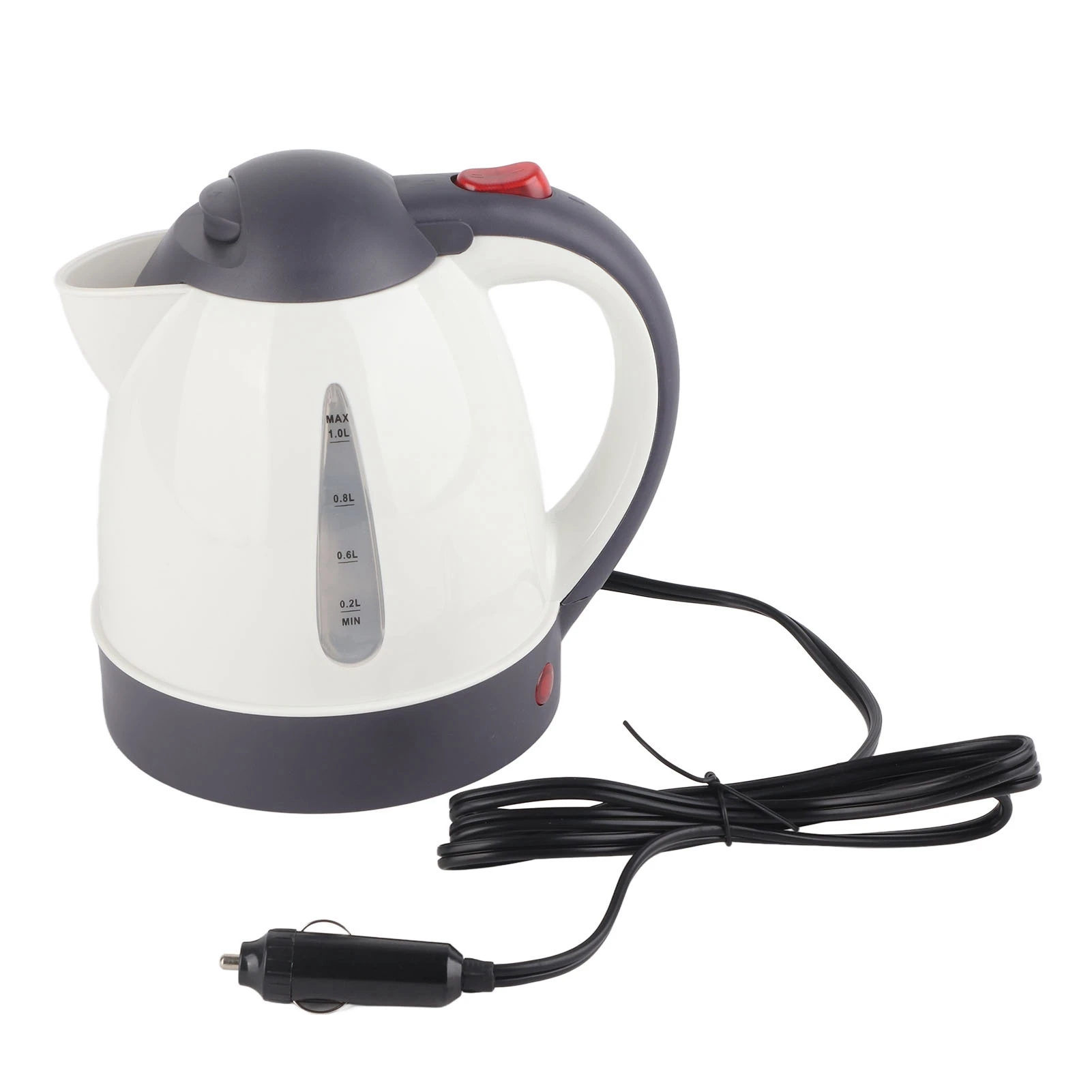 Car Kettle Car Water Heater Portable 1000ml 24V Travel Car Truck Kettle Water Heater Bottle for Tea Coffee Making 24V Car Kettle