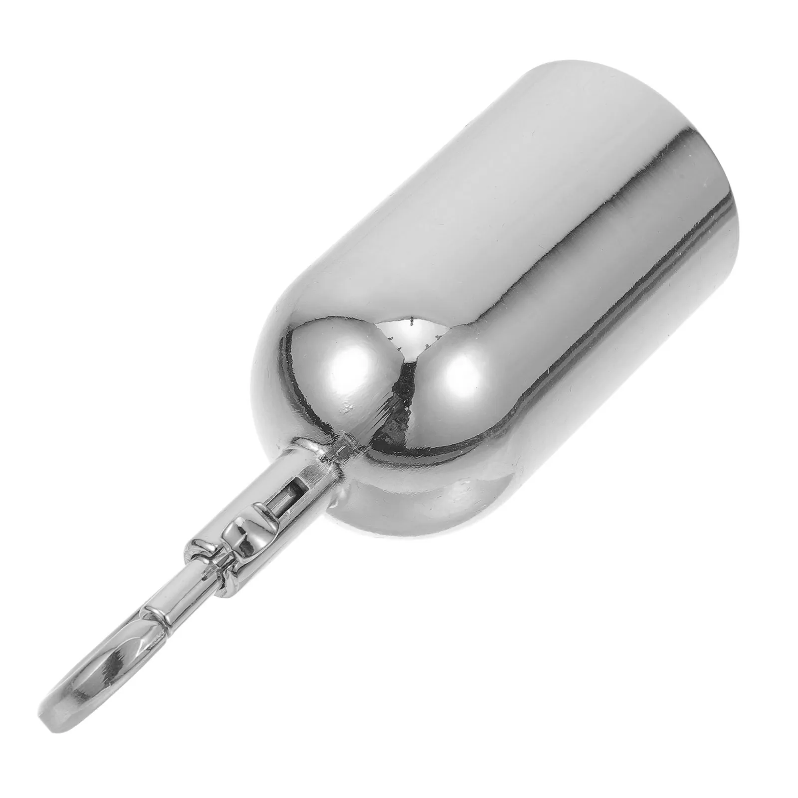 

End Cap Barrier Stopper Polished Metal Hook Crowd Control Queue Management Accessories for Hotels Clubs Entrances