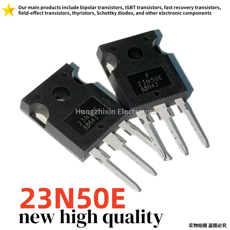 5/10 pieces, 23N50E=FMH23N50E, 23A 500V, TO-247, inverter welding machine power field-effect transistor