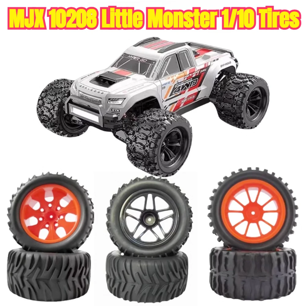 

MJX 10208 Little Monster 1/10 RC автомобильные детали с дистанционным управлением, замена шин, хорошая ручка, шина с дистанционным управлением