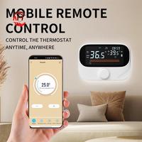 AF90-Tuya Wifi Smart Home Wireless Thermostat RF Battery Gas Boiler Water Heating Digital Temperature Controller