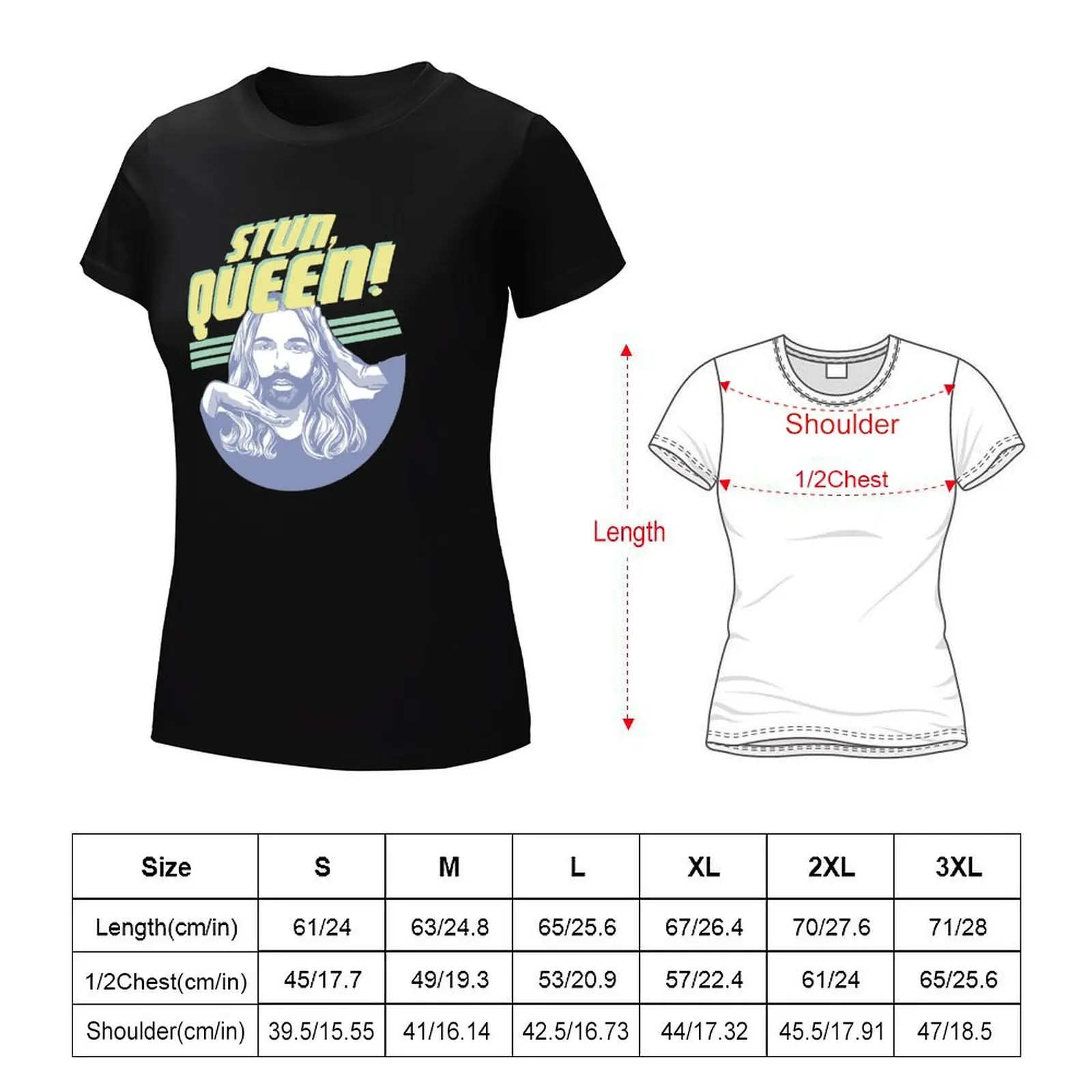 jvn T-Shirt summer tops vintage clothes hippie clothes oversized t shirts for Women image 6
