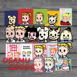 18Pcs New Kawaii OSAMU GOODS Citypop illustration Cartoon Stickers Kids Stationery Toy For Laptop Luggage Skateboard Guitar Bike