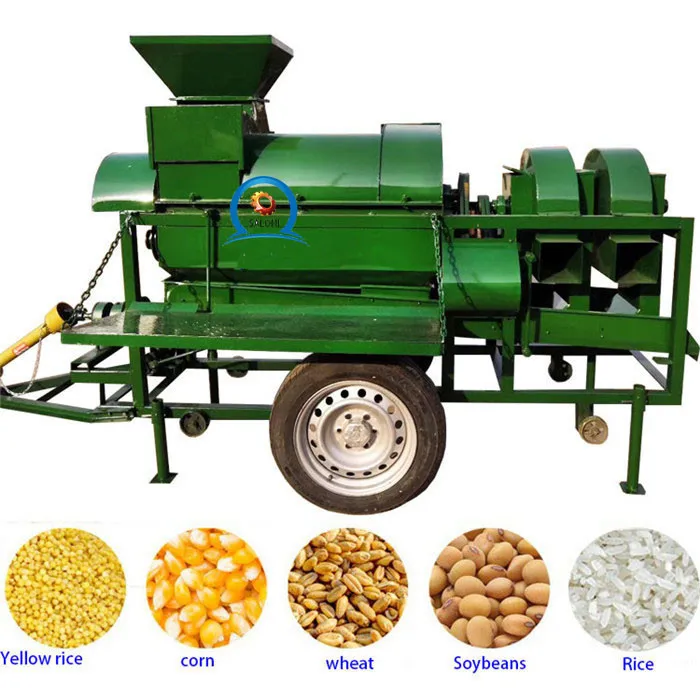 hot sale multifunctional large scale maize sheller corn soybean sorghum thresher for sale in south africa