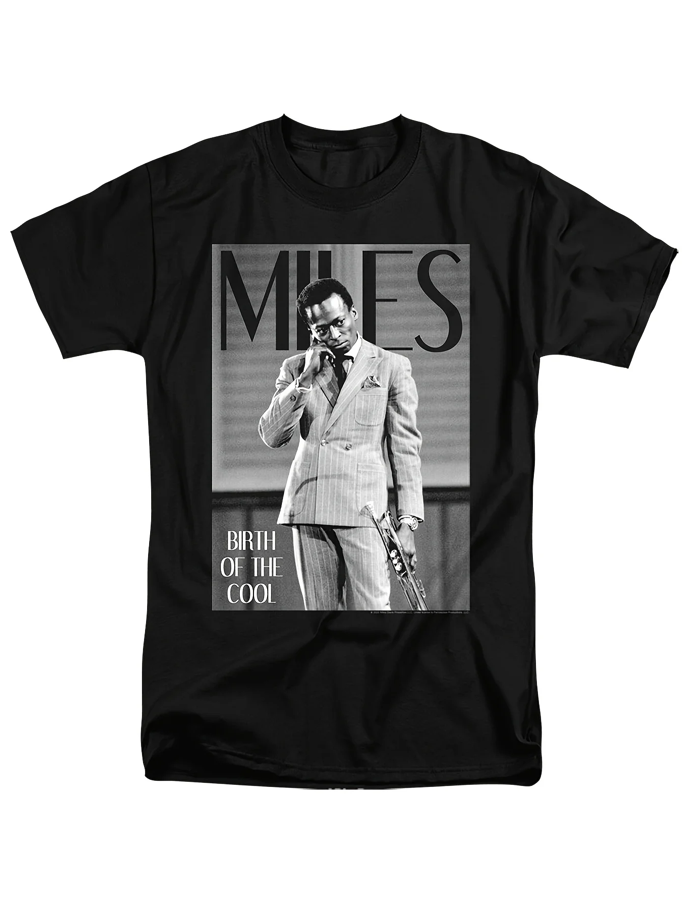 Футболка Miles Davis Tall Birth of the Cool, черная футболка, забавные футболки, женская одежда, футболка с аниме, элитная мужская одежда Футболка Miles Davis Tall Birth of the Cool, черная футболка, забавные футболки, женская одежда, футболка с аниме, элитная мужская одежда
