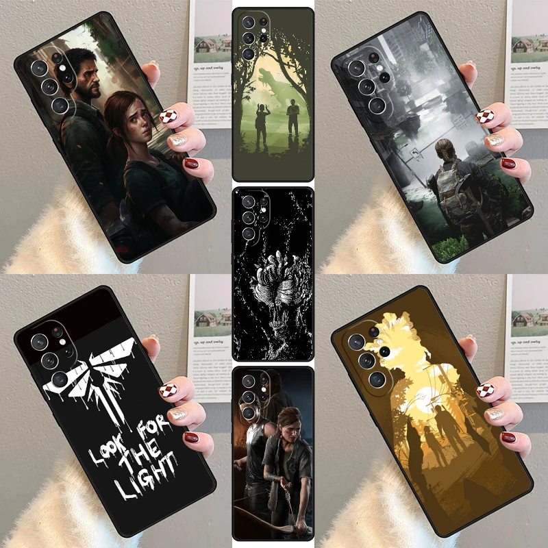 The Last of us Ellie Tattoo Phone Case For Samsung Galaxy S23 S21 S20 FE S24 S22 Ultra Note20 S10 S9 S8 Plus Silicone Cover