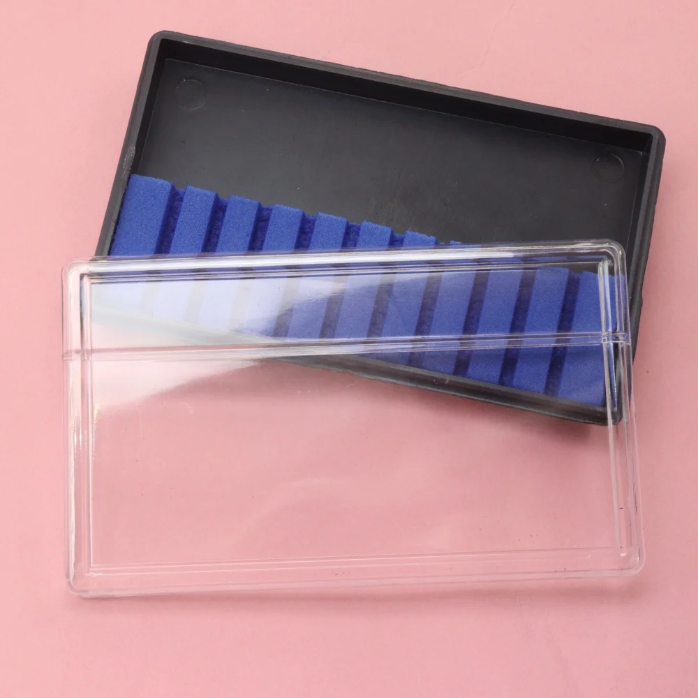 Nail Drill Bits Organizer Box 10 Slots 2.35mm – Nail Art Storage Holder Display Case for Manicure Tools